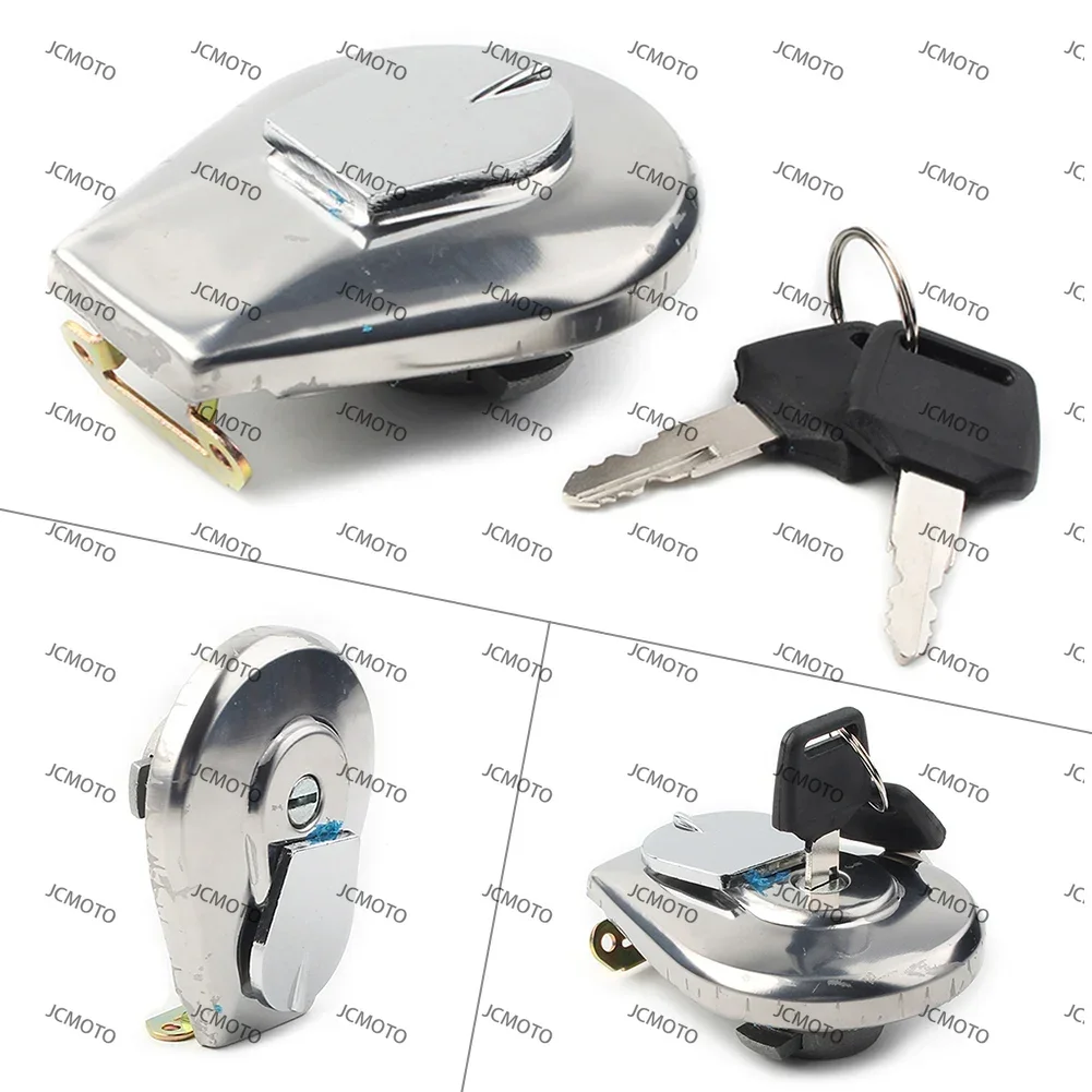 Для Honda VT500C VT700C VT750C VT800C VF1100C мотоциклетная крышка газового топливного бака с замком Shadow Ascot GL1500 CB550SC CB650SC CB700SC