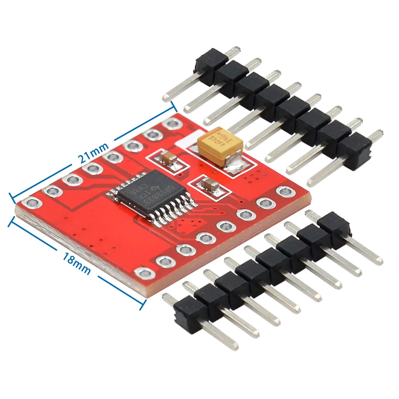 TB6612 DRV8833 Dual Motor Driver 1A TB6612FNG for Arduino Microcontroller Better than L298N