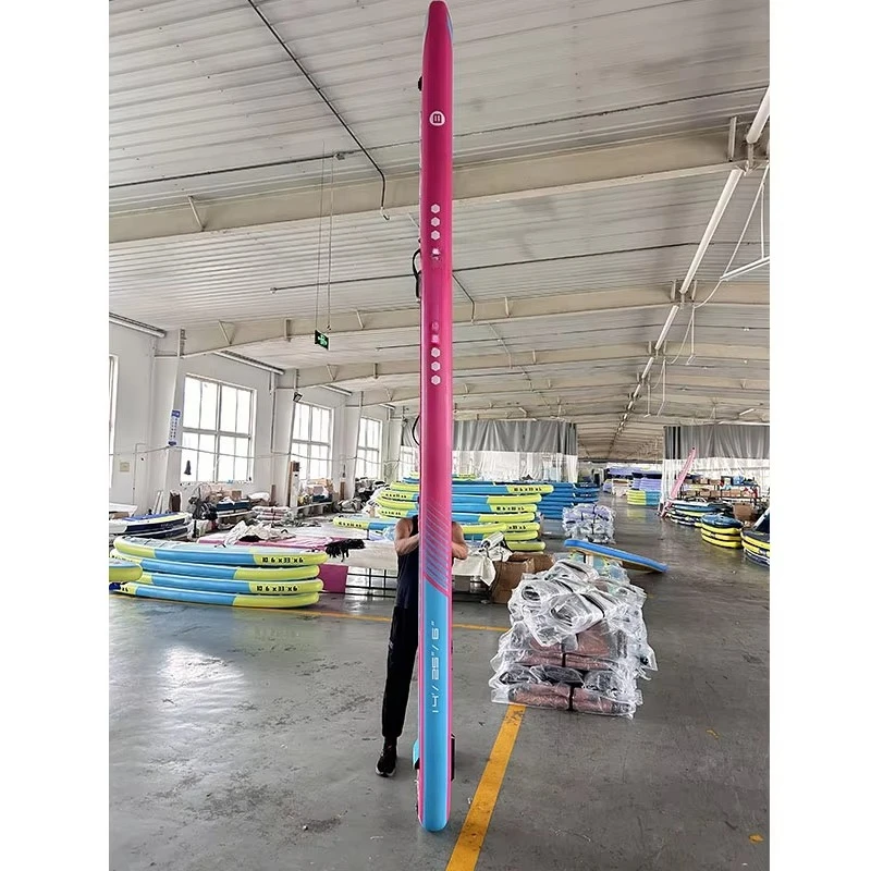 لوح سباق رياضي متعدد الأشخاص قابل للنفخ بطول 14 قدمًا #3