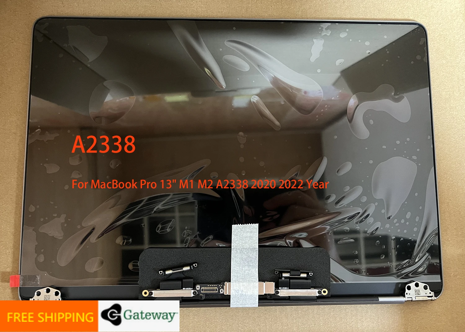 Замена для MacBook Pro 13 дюймов M1 M2 A2338 2020 2022 год ЖК-экран в сборе, дисплей EMC 3578 MYD83 MYD92 MYDA2 MYDC2