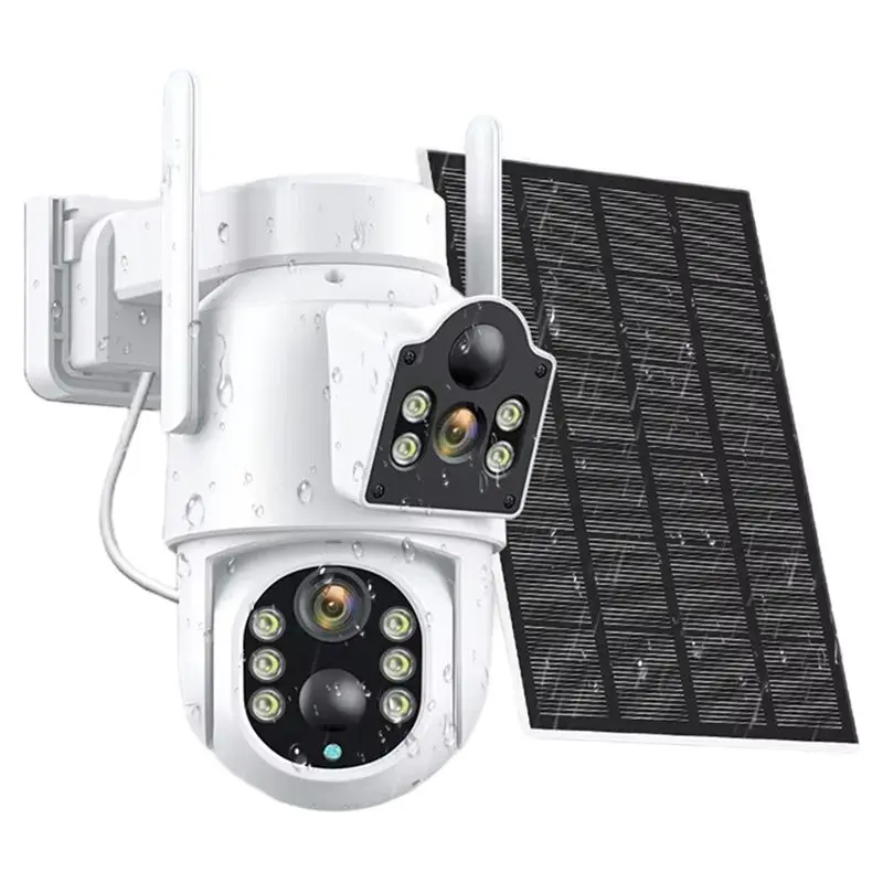 【achetez-maintenant】camera-ip-solaire-avec-batterie-integree-wifi-exterieure-4mp-hd-double-objectif-ptz-camera-de-securite-sans-fil-alarme-panneau-solaire