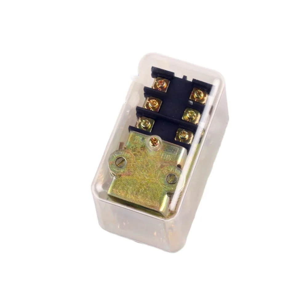 380V Three‑Phase Transparent Air Pressure Switch, 0.55‑1.5MPA Pressure Controller For Air Compressor Replacement Spare Parts