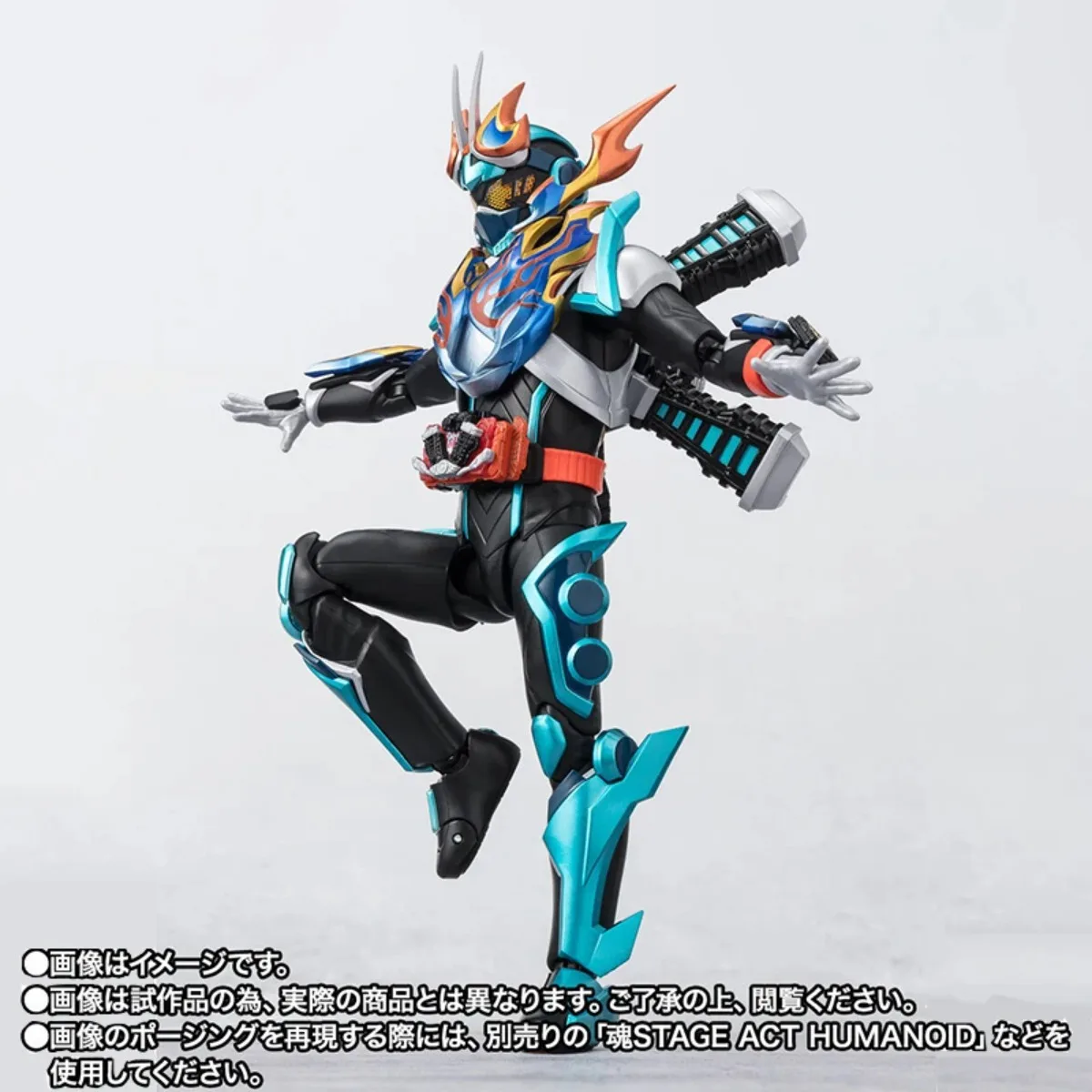 Oryginalny model anime Kamen Rider firmy Bandai, zestaw do składania Fire Gotchard Steamhopper, figurka akcji SHF, model do samodzielnego montażu, prezent na Boże Narodzenie.