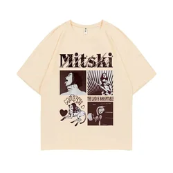 Mitski Graphic Print T Shirt Men Women Comfortable Casual T-shirts The Last Words of A Shooting Star Street Fashion Tees Tops