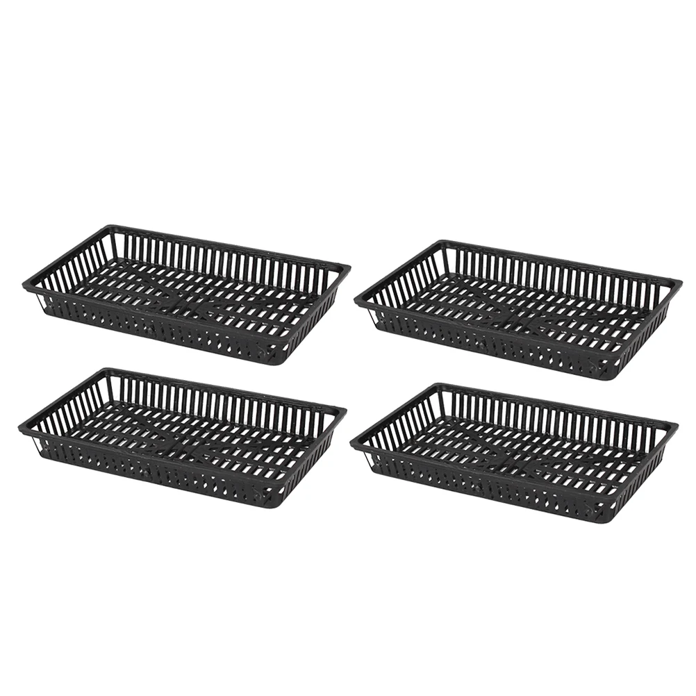 

10pcs Aquarium Planting Baskets Water Grass Cultivate Pots Fish Tank Hydroponics Soil Based Easy Clean Healthy Roots