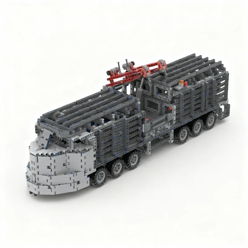 

3414 деталей MOC: Техническая модель поезда «Апокалиптическая земля» — конструктор, игрушка для сборки, рождественский подарок, креативная идея для самостоятельной сборки