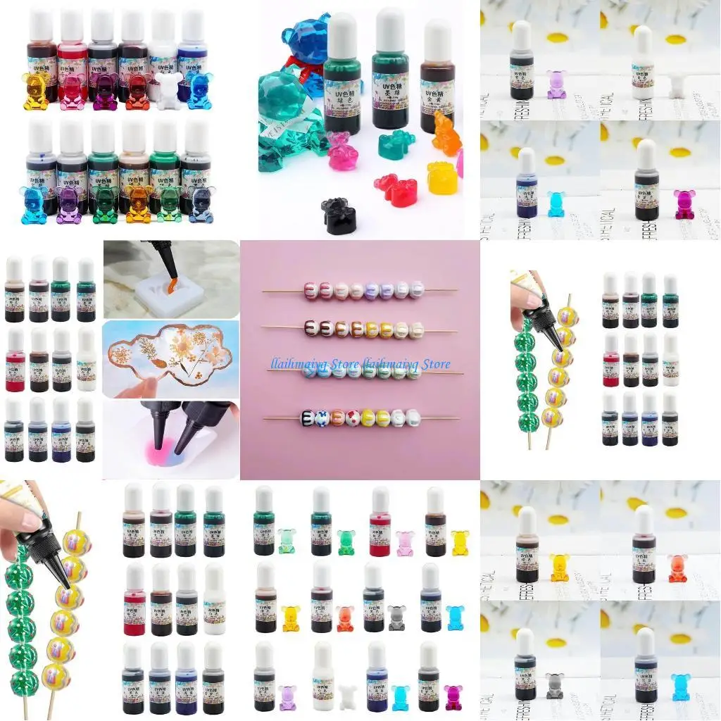 

573B UV Resistant Adhesive Crystal Dropping Jewelry Accessories Making Adhesive Fast Drying Glues DIY Craft Supplies