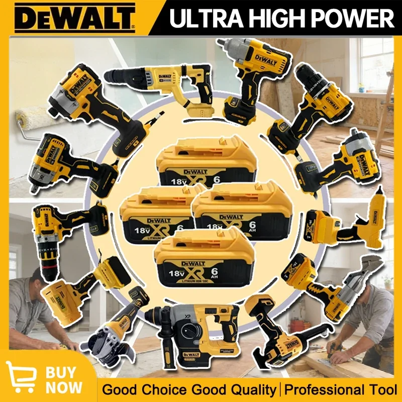 dewalt-cordless-brushless-angle-grinder-cutter-electric-wrench-polisher-vacuum-jigsaw-multifunctional-power-tools