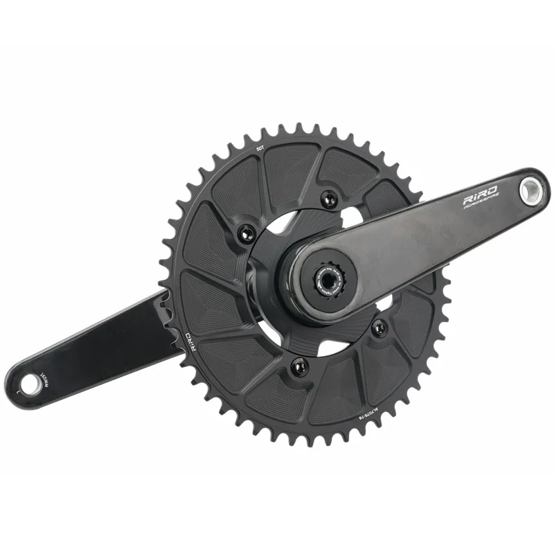 Platos y bielas de carbono de 165mm, 170mm, 172,5, 110, 130 BCD, plato de montaje directo de fibra de carbono para bicicleta de carretera, brazo de juego de manivela de bicicleta de 29MM