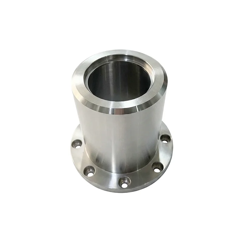 Custom CNC Turned Stainless Steel 304 and 316 Parts With Threads and Bore Dimensions for Industrial Equipment Manufacturers