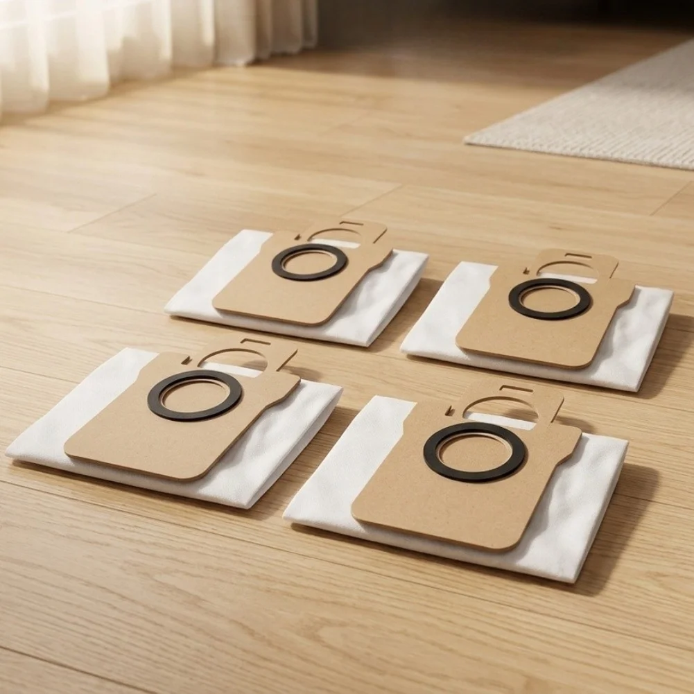 Dust Bags for DEERMA For X90 Ultra Robot Vacuum Cleaner Featuring High Efficiency Particle and Secure Seal Design