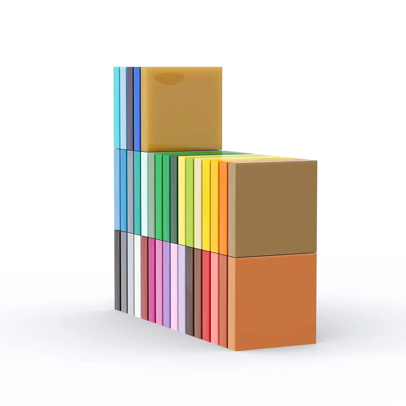 1 sztuk budynki bloki 3068 płytka 2x2 (typ nieokreślony) kolekcje cegieł luzem modułowa zabawka GBC dla high-tech MOC zestaw