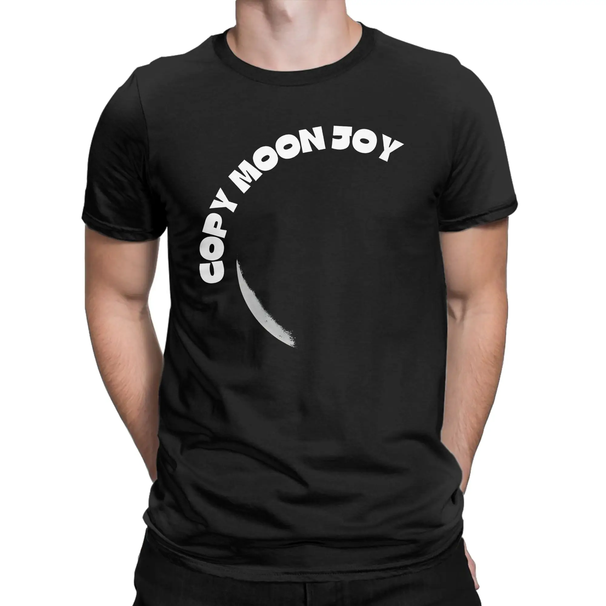 Copy Moon Joy Artemis II T Shirt Male  Awesome Cotton T Shirts Summer O-Neck Trending Tee Shirt Printed Oversize Clothes