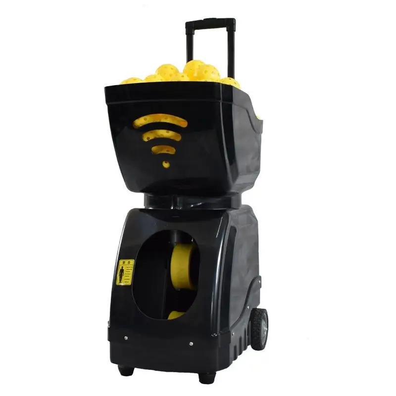 Portable Tennis Ball Machine With App Control & Spin Adjustment Capacity Electronic Practice Educational Robot Variation Launch