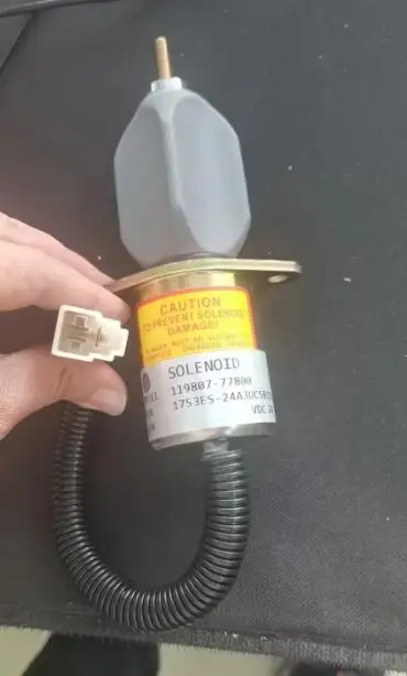 

1753ES-12A3UC5B1S1 119807-77800 12V Fuel Stop Solenoid SA-3840-T 425-36117 For Yanmar engine 4TNE98 4TNE94 4TNE106 Shut down