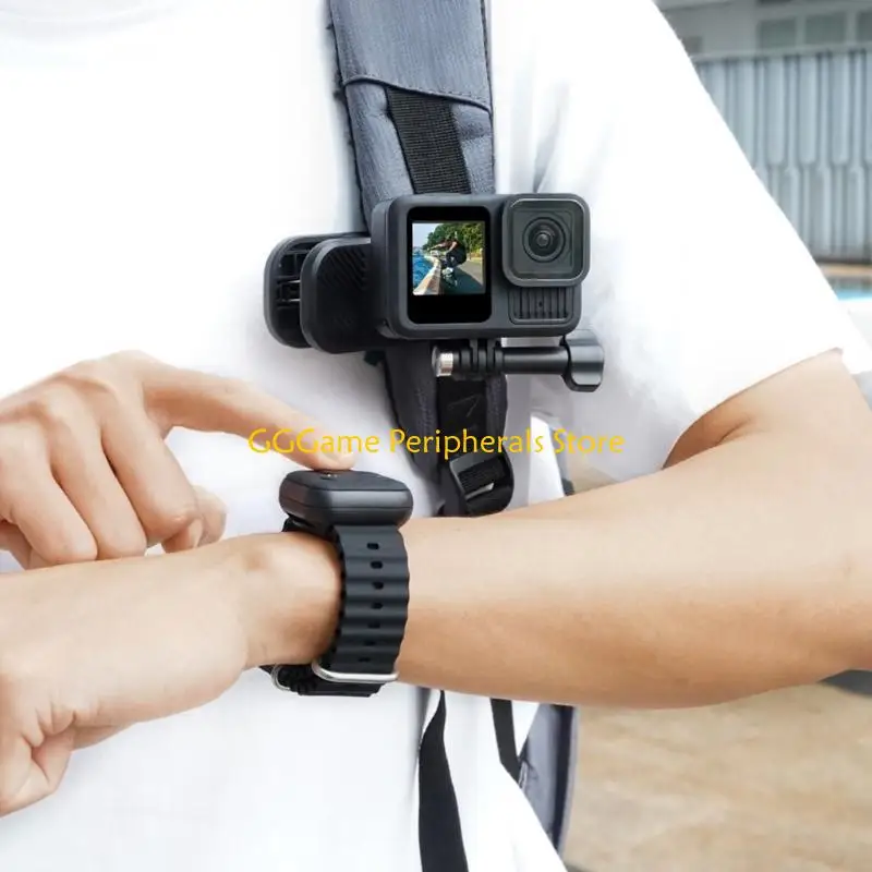 

U55B Bluetooth-compatible Remote Controls for Action Cameras ABS Quick Pairing for Efficient Camera Controls in Motion