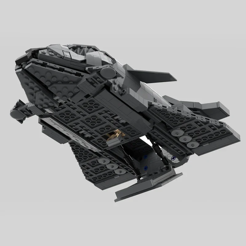 Moc Building Bricks Military Model Dangerous Federal Gunship Technology Modular Blocks Gifts Toys For Children DIY Sets Assembly