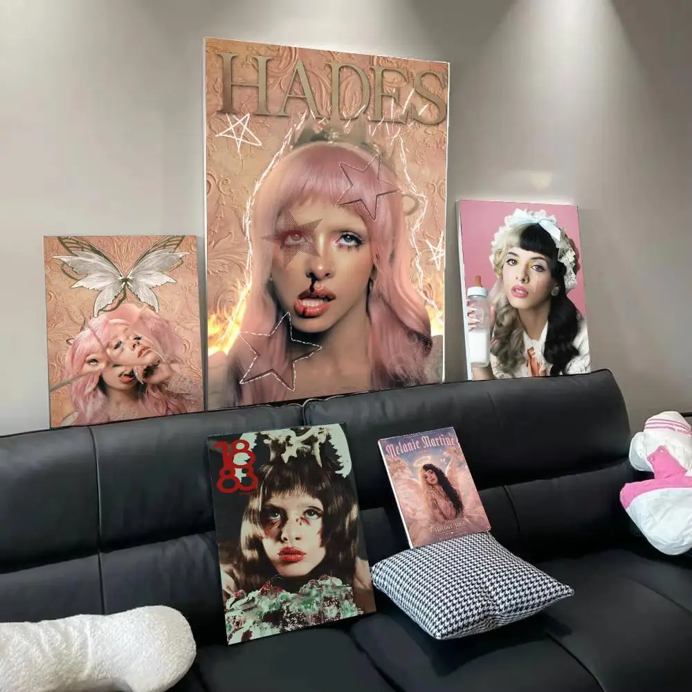 Singer M-Melanie Adele Martinez Poster Modern  Wall Art Aesthetic Minimalist Bedroom Decor Cafe Home Gift