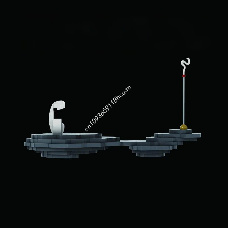 

480 шт. MOC буддийское настроение строительные блоки Рождественский семейный интерактивный DIY ремесло для творческих семьи строительный кирпич подарок