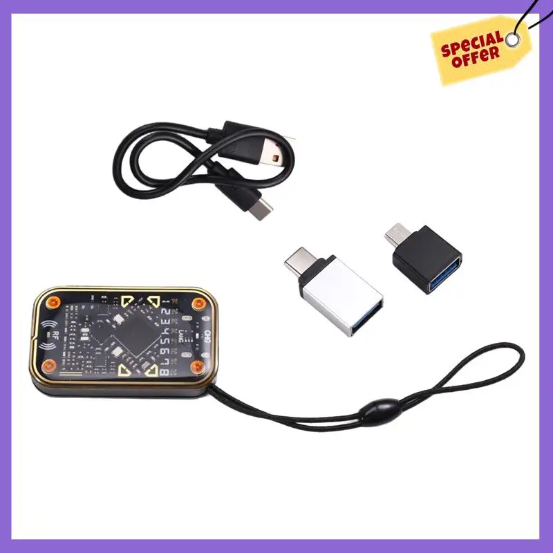 

-A96Z Chameleon Ultra V2.0 RFID Smart Chip Reader Smart Card Emulator 125Khz 13.56Mhz IC ID Card Decode NFC Key Duplicator