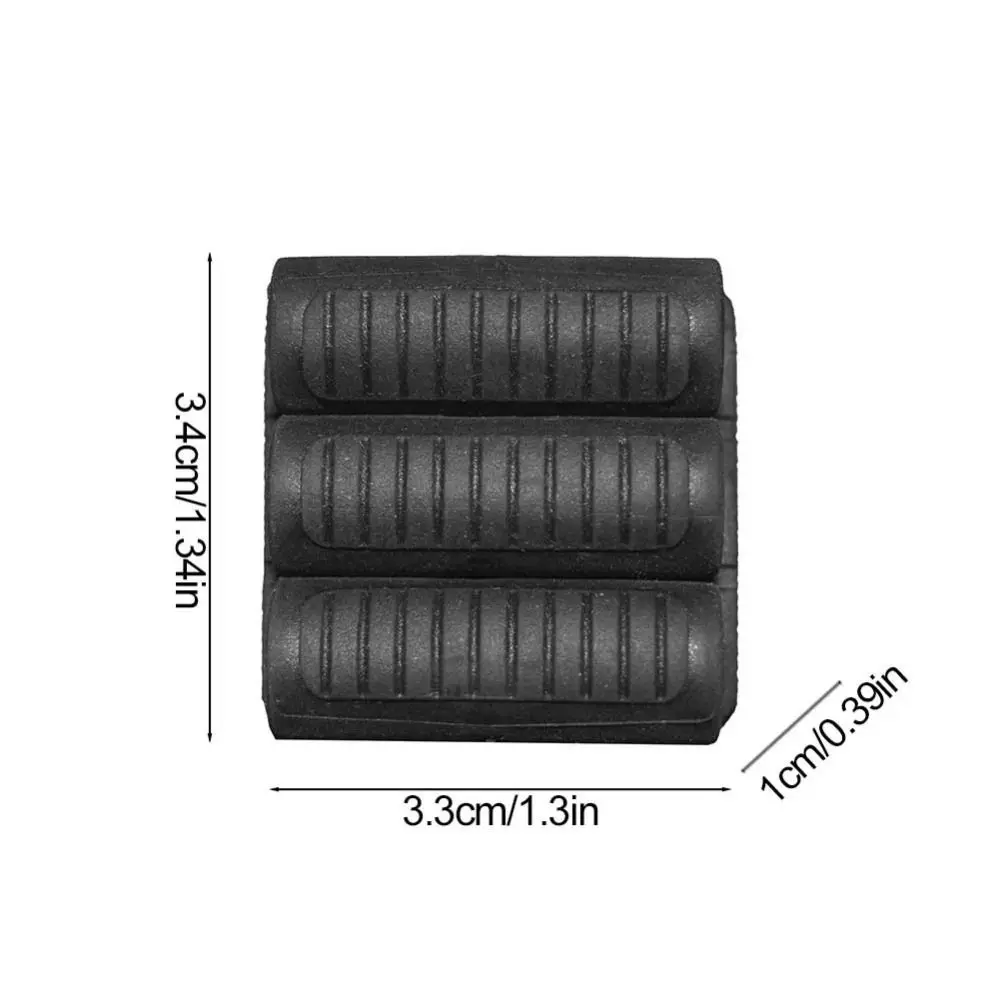 Drill Add-on Quick Change Bits Holders Self-adhesive Curved Screwdriver Bit Holder Black Three Round Holes Bit Storage Clip