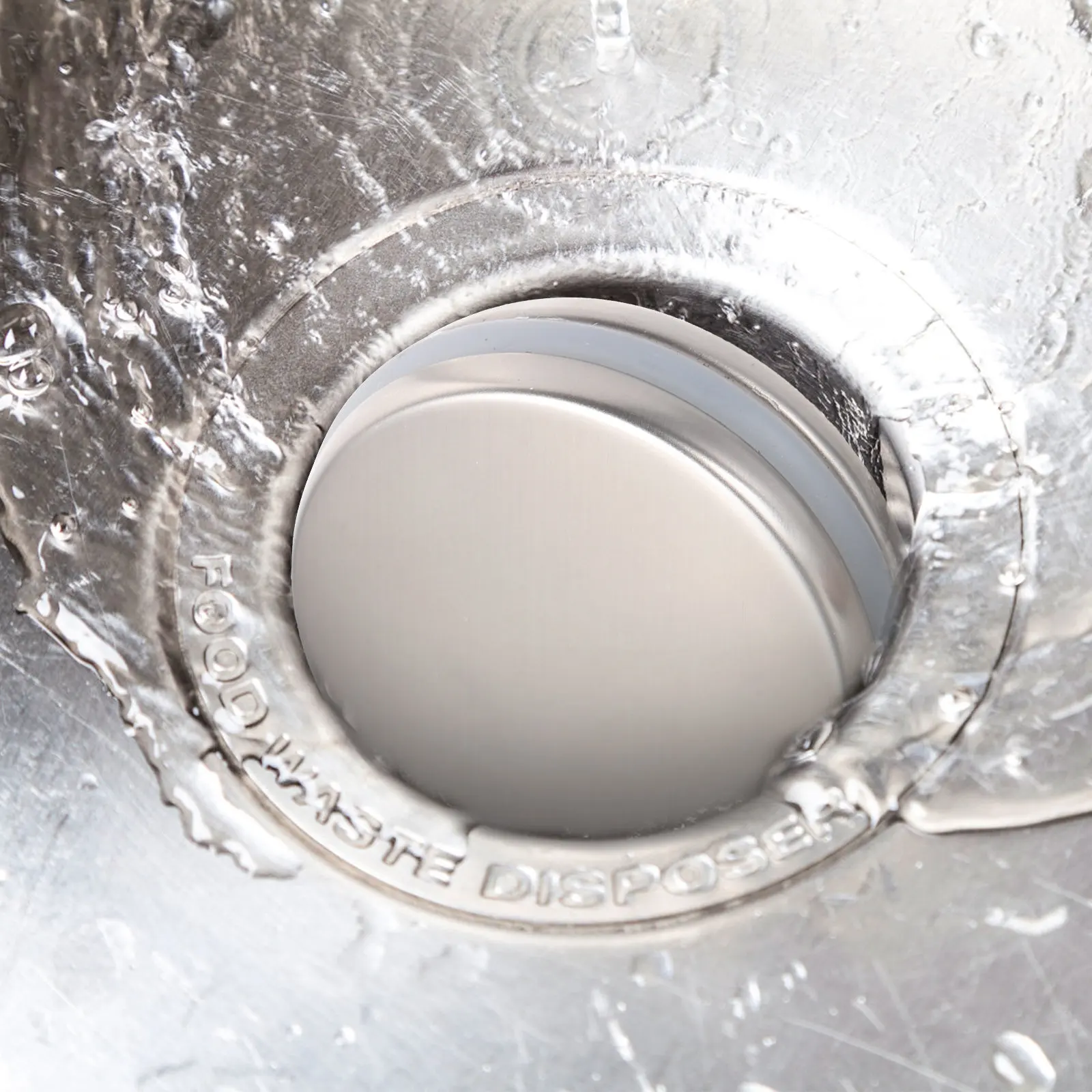 10Pcs Stainless Steel Sink Drain Stopper Flip Plug with Hair Catcher for Kitchen Bathroom Washbasin No Tools Needed