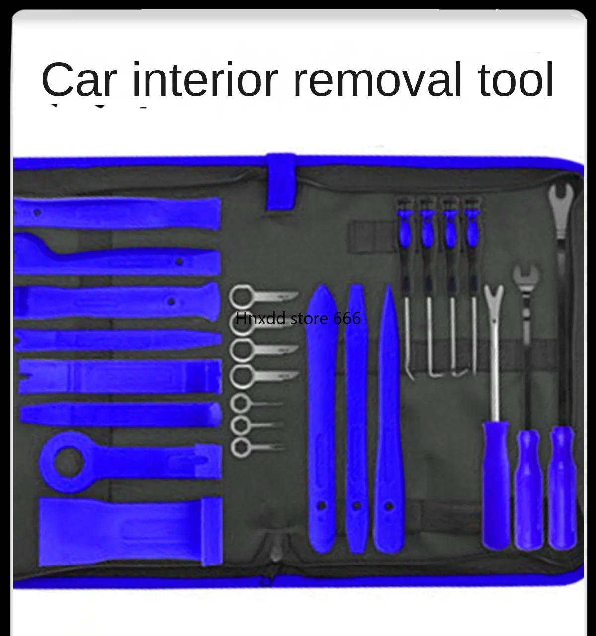 Car audio modification tool set Interior door panel