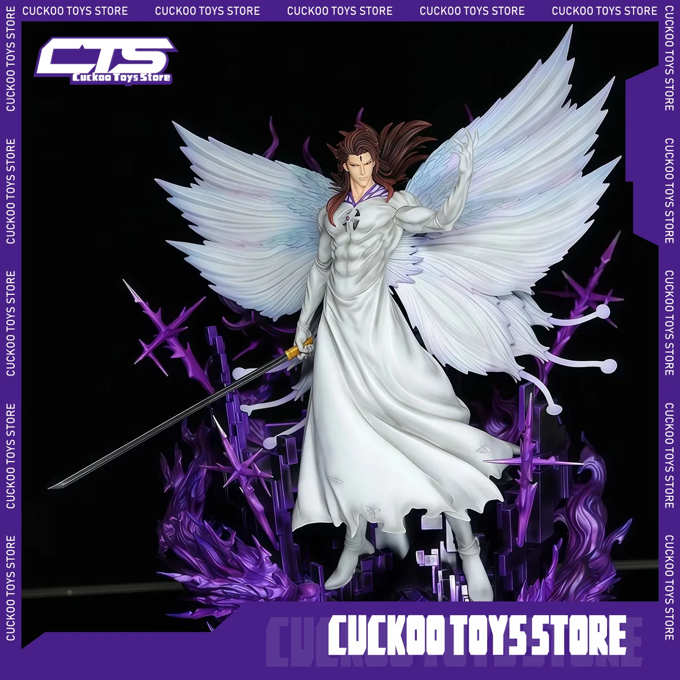 

31 см Bleach Aizen фигурка Aizen Sousuke аниме фигурка ПВХ модель Gk статуя Коллекционные игрушки куклы украшение стола в наличии подарки