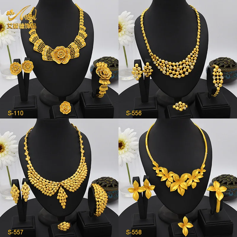 

Women's Flower Diamond Starry Bridal Set 24K Gold AU999 - Exclusive, shiny diamonds, AU999 quality guarantee