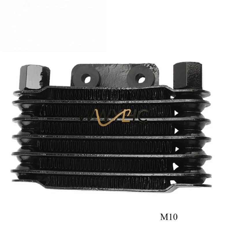 Motorcycle Cooler Cooling 6 Rows Small Cooling Radiator Suitable for 125CC-250CC Motorcycle