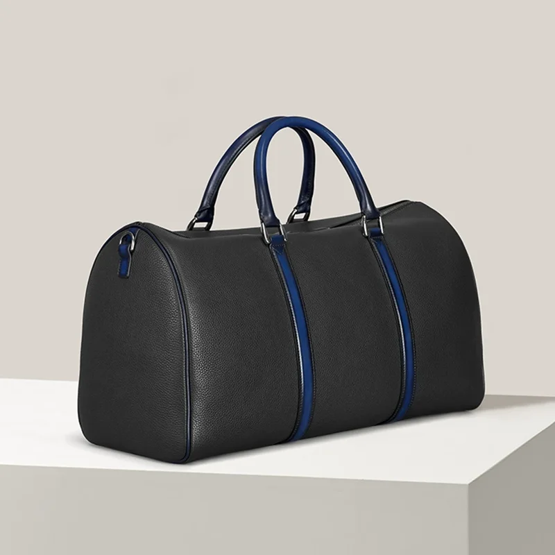 Vintage Cowhide Meridien Leather Briefcase Men Business Laptop Tote Bags Casual Men's Leather Messenger Shoulder Bag Handbags