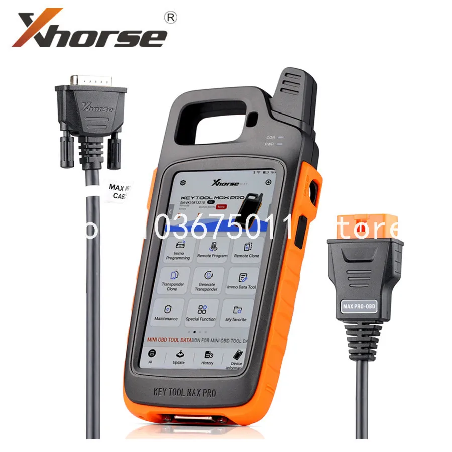 Xhorse VVDI Key Tool Max PRO Contains Key Tool Max and Mini OBD Tool Functions Adds CAN FD, Voltage and Leakage Current