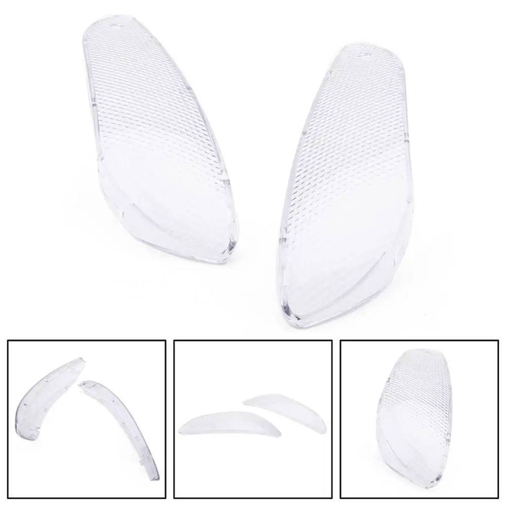 Areyourshop for BMW K1200LT 1999-2007 Front Turn Signals lens K 1200 LT Clear Smoke Motorcycle covers