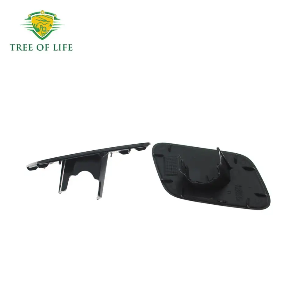 For Audi A4 B7 series 2005 2006 2007 2008 Unpainted Front Bumper Headlamp Washer Spray Nozzle Cover Jet Cap