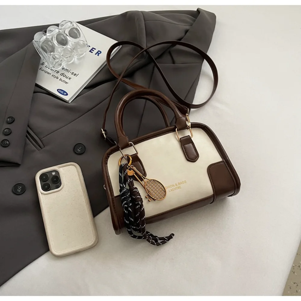 Small Square Bag Soft Ladies Handbag Fashion Crossbody Bag Multifunctional Mini Boston Bag For Casual Events Shopping Work