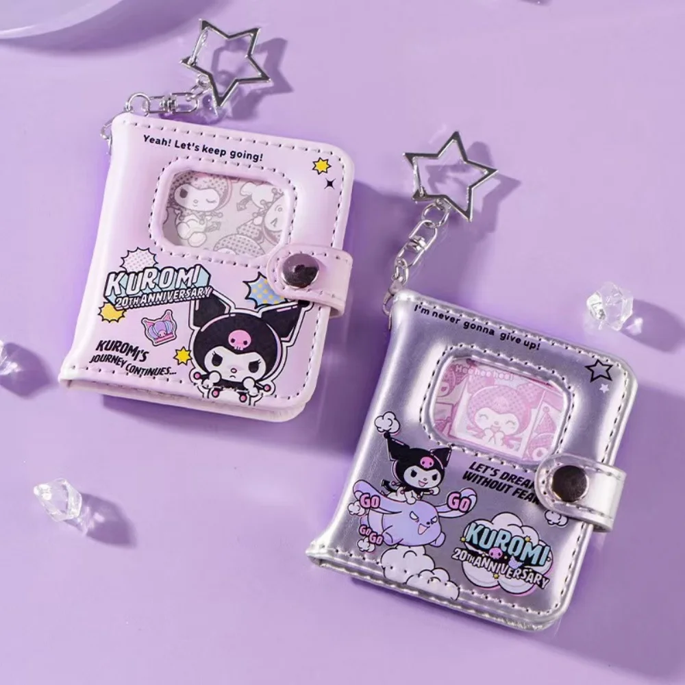 Genuine Sanrio Kuromi Mini Notebook Creative Student Portable Cartoon Planner School Stationery Supplies Birthday Gift For Girls