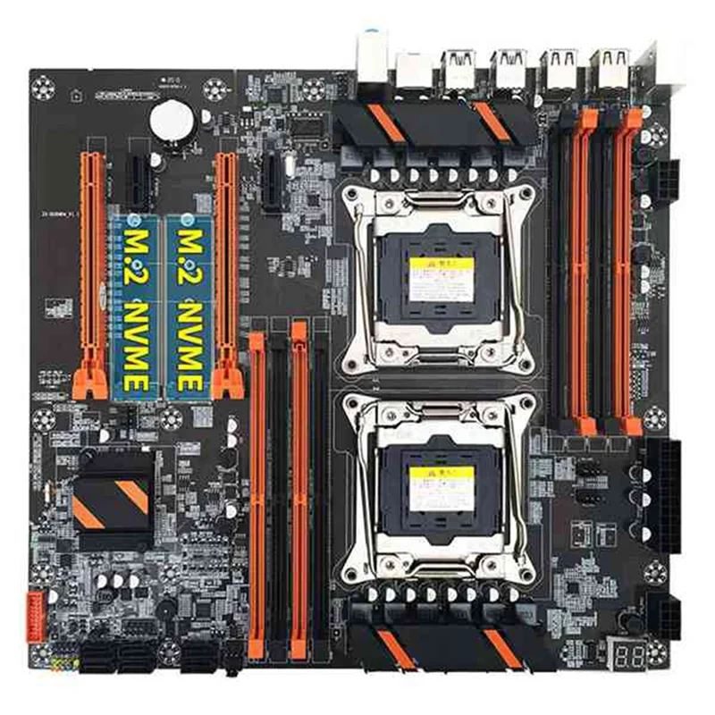 Motherboard+2XE5 2650 V3 CPU+Switch Cable