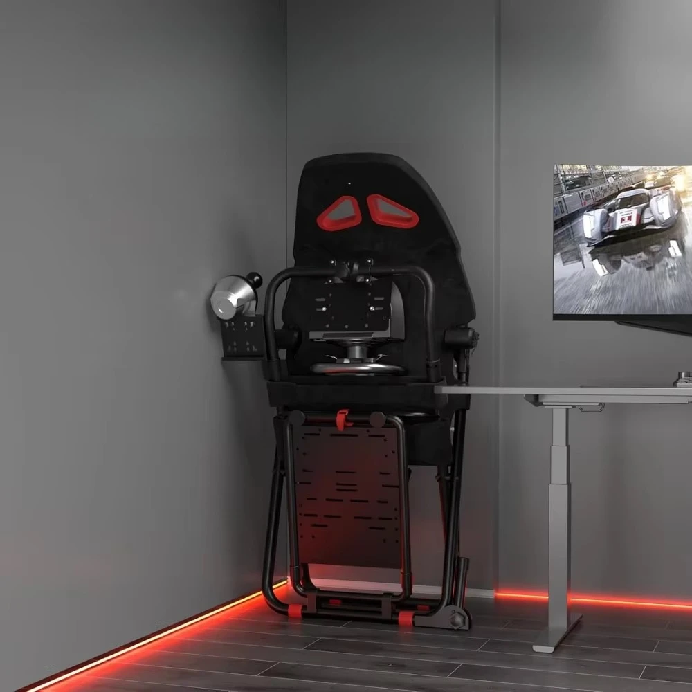 Schnelle Lieferung Simulator-Cockpit für G920 G29 G923, Rennsimulator für Thrustmaster T248X T248 T300 T150 458