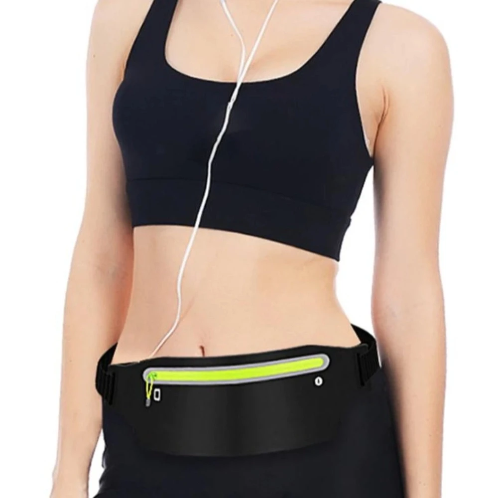 

Sports Thin Phone Bag Slim Thin Waist Bag Waterproof Crossbody Chest Pack Bag Multi Function Nylon Fanny Pack Marathon