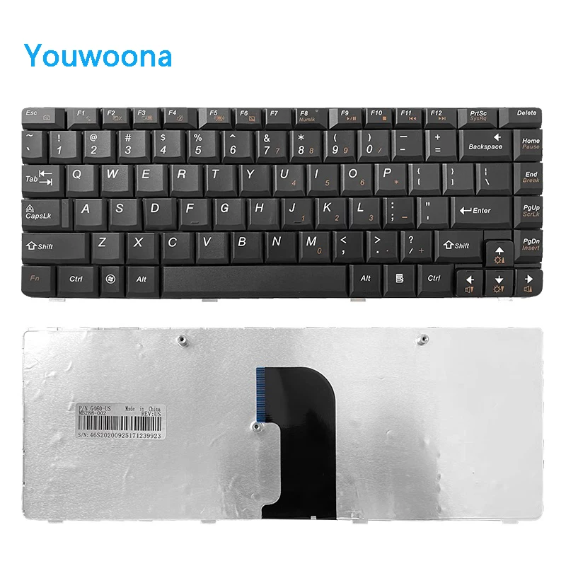 Novo teclado de laptop para lenovo g460 g460a g460e g460al g460ex g465 g460ax