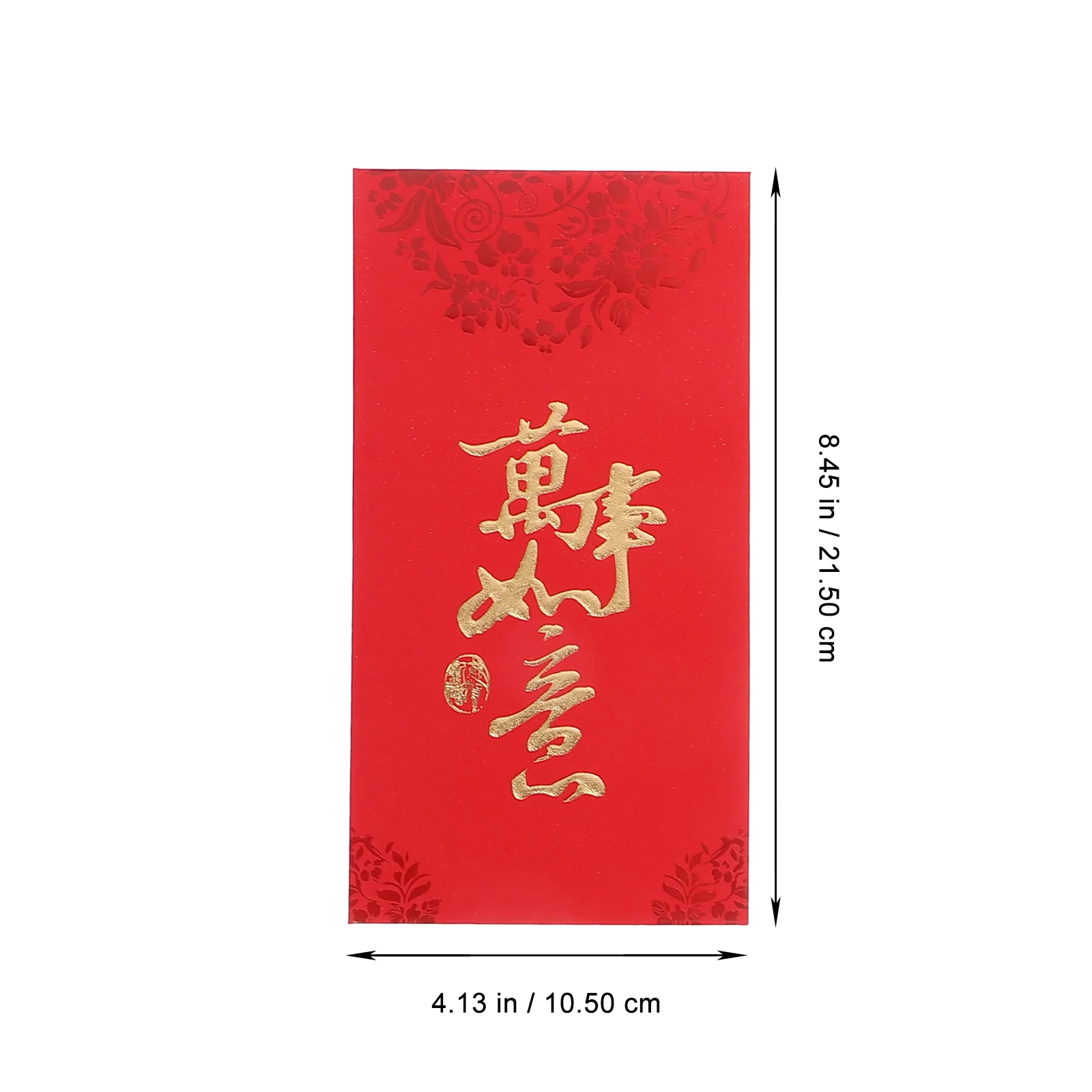 

6 Pcs Pocket Creative Red Envelope Bag Envelopes Packet Paper Spring Festival Lucky Money Bags