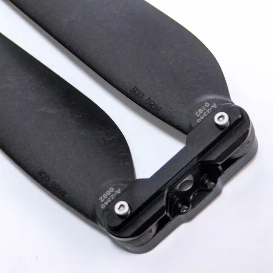 Para peças de drone agrícola 24 Polegada carbono 2480 par hélice lâmina drone hélice x6 plus power