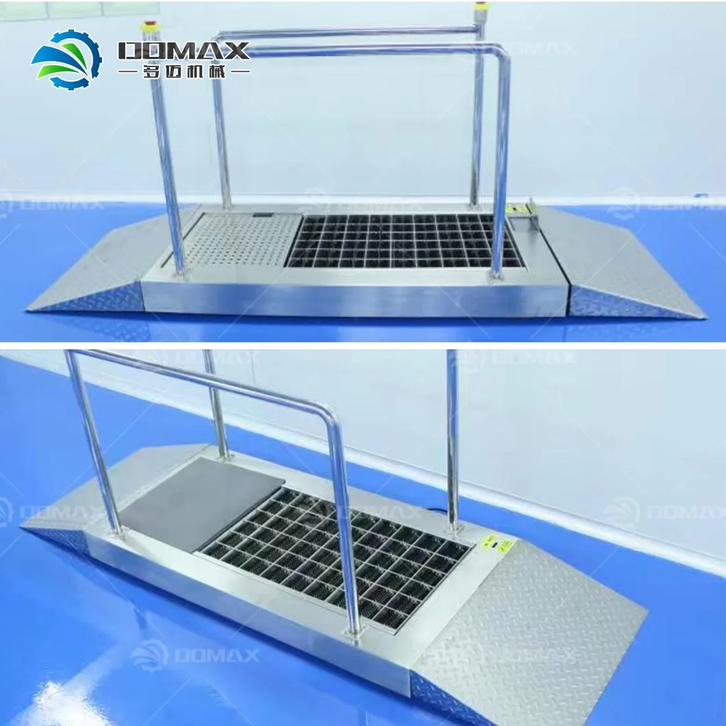 آلة التنظيف الجاف الوحيدة للأحذية الآمنة بسعر المصنع لمدخل وخروج ورشة العمل