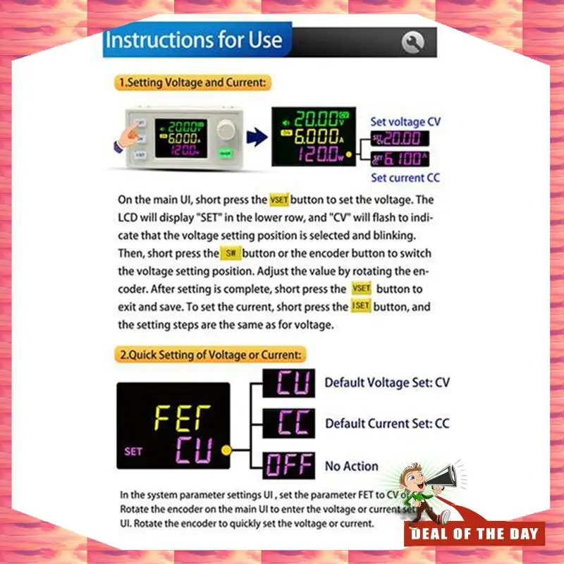 

24-Hour Delivery SK120X CNC DC Regulated Power Supply+K485X Module DC-DC Step Up/Down Bench 6-36V To 0-36V 120W USB Stabilized C