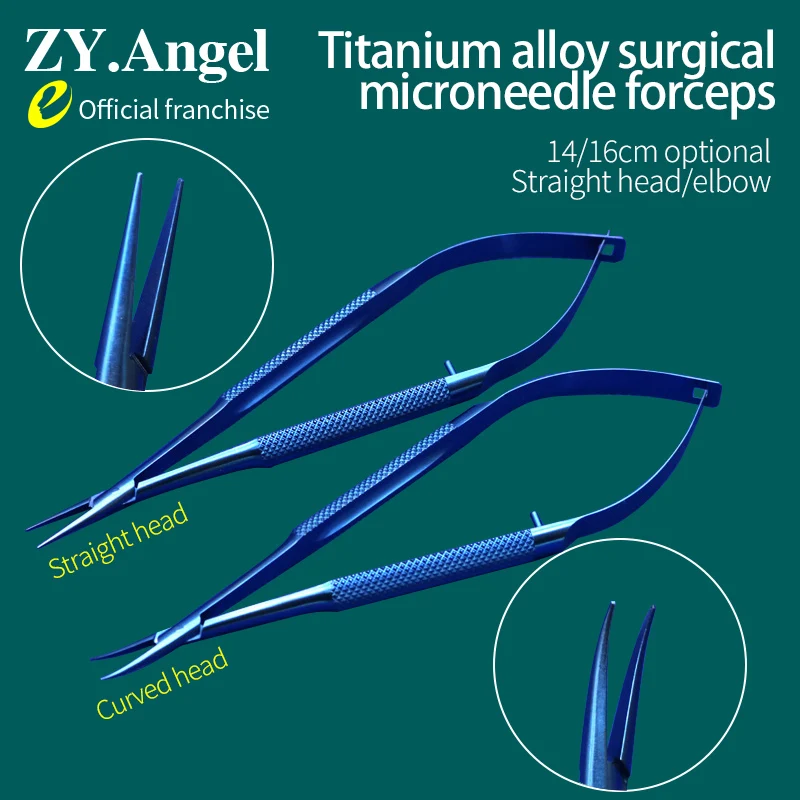 Szem- kezét Orvosi rendelő microsurgical Műszerek beállítása corneal Mérő Fogó mikro Horgolótű Késleltető Fogó microsurgical