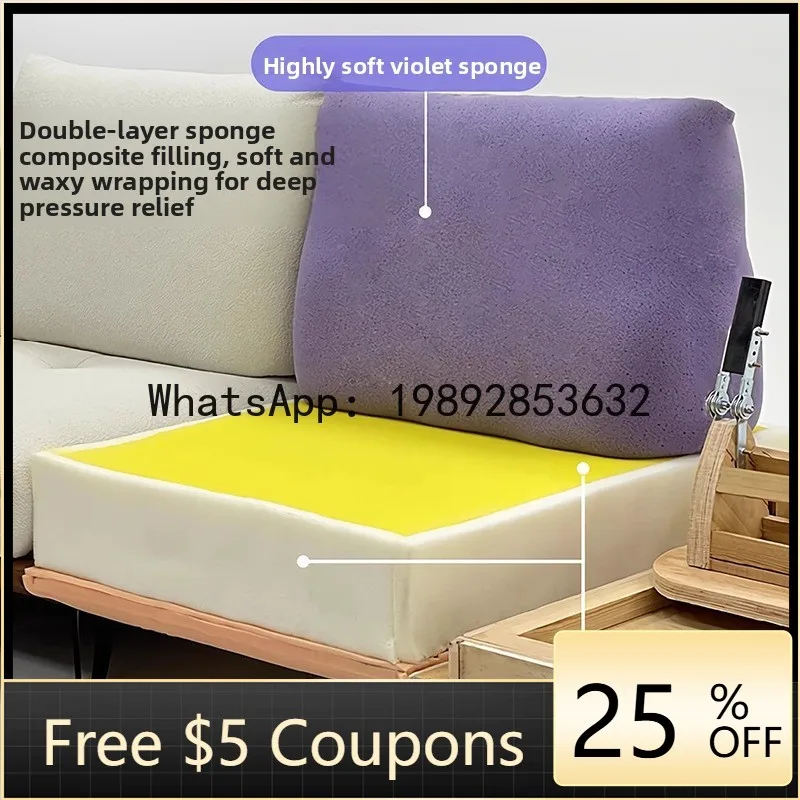 

Z3 Versatile Smart Island Sofa Multi-Functional Small Apartment Living Room Modular Fabric Sofa Set