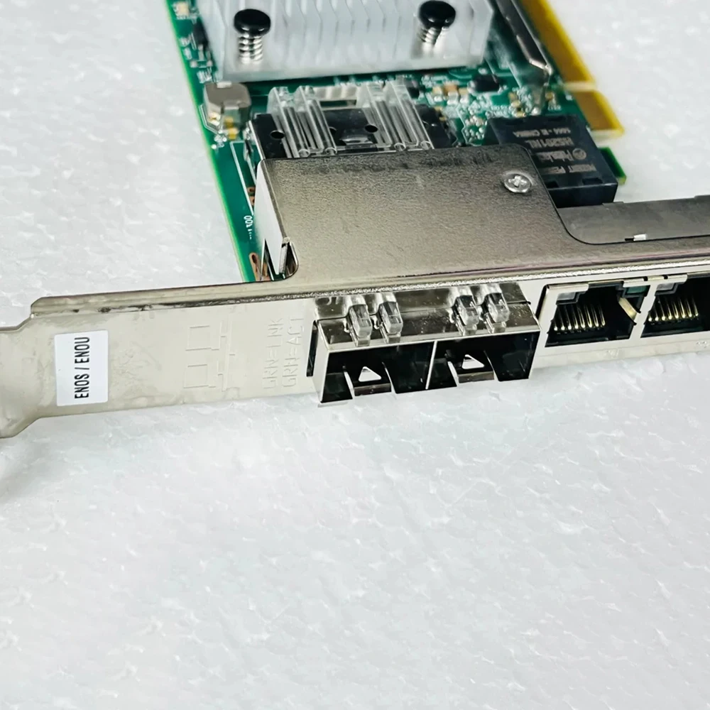 لبطاقة IBM 00E2715 00E2719 EN0S/EN0U PCIe3 4 منافذ (10Gbx2 + 1GbEx2) 10 جيجابت