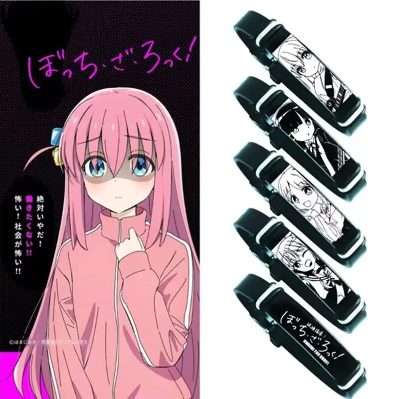 

Браслет BOCCHI THE ROCK готоhhitori Yamada Ryo Ijichi Nijika Kita Ikuyo аниме милые Мультяшные аксессуары Kawaii подарки для друзей