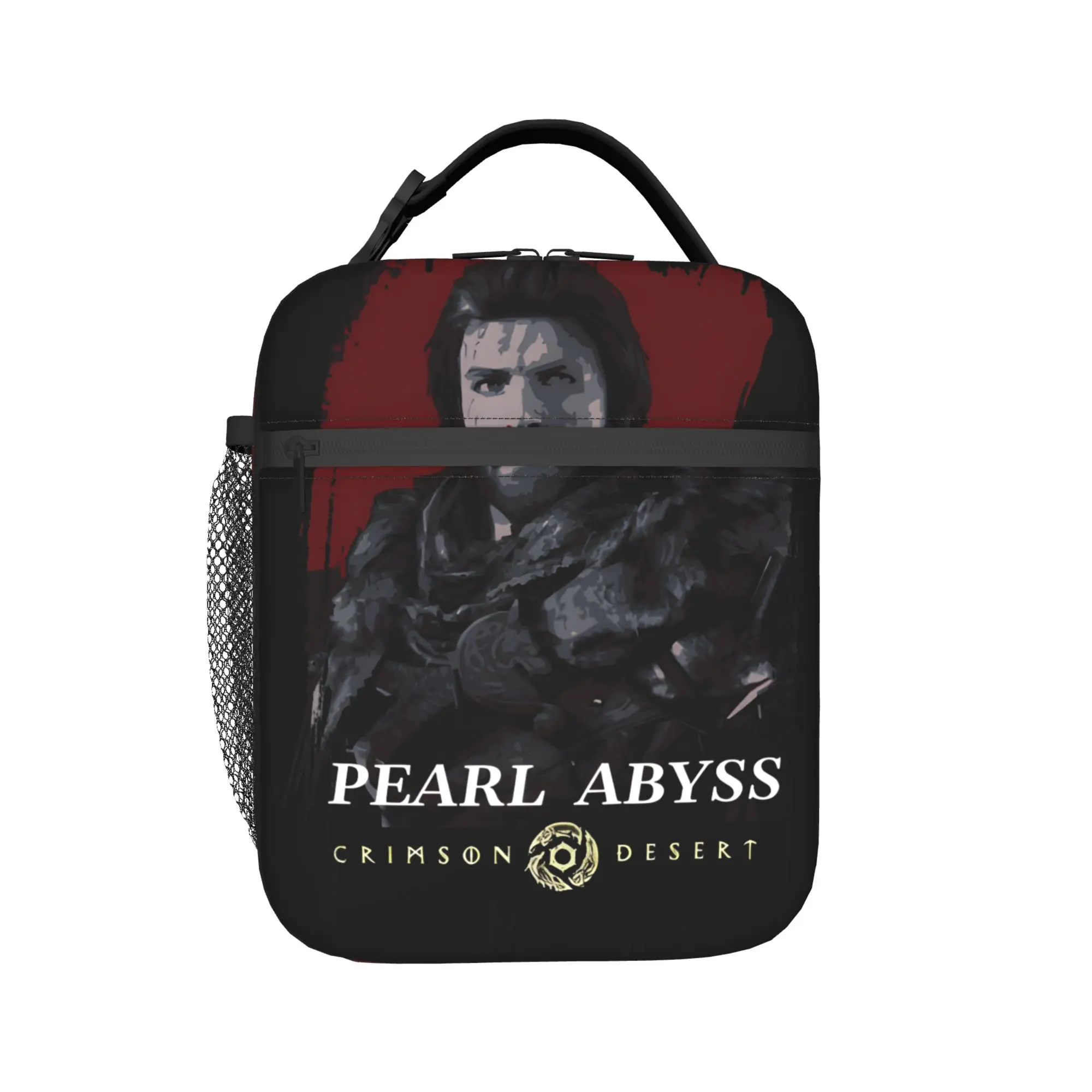 Pearl abyss crimson desert  Thermal Insulated Lunch Bags for Travel  Portable Food Bag Men Women Thermal Cooler Lunch Boxes