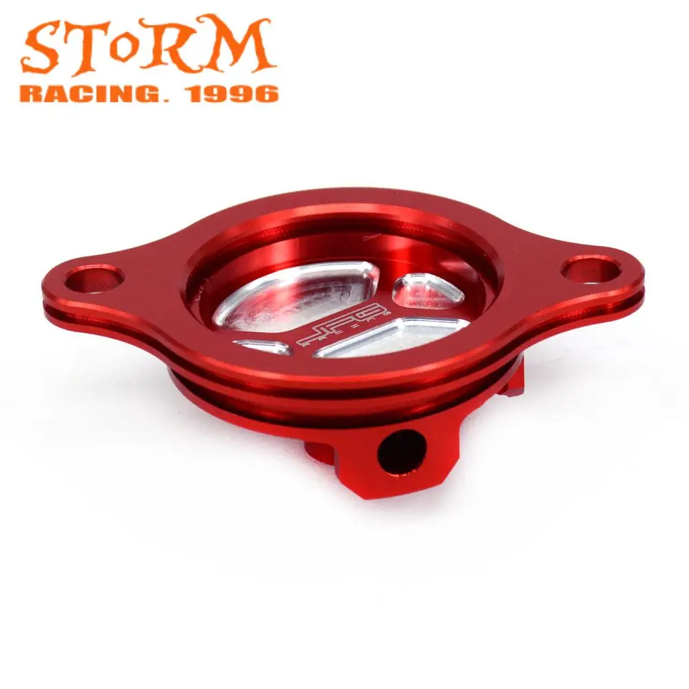 Motorcycle Parts CNC Billet Oil Filter Cap Cover Plug For Honda CRF450R CRF 450R CRF 450 R CRF450X CRF 450X Motocross Dirt Bike